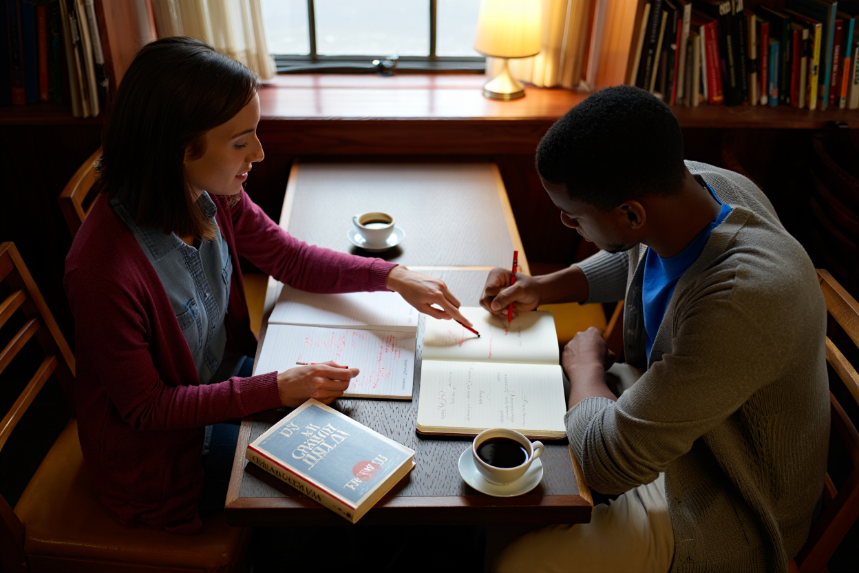 Ogretmen ve ogrenci arasinda birebir ders anlatimi